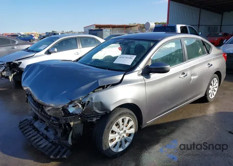 2017 Nissan Sentra Sv из США, поврежденный, VIN 3N1AB7AP2HY346235